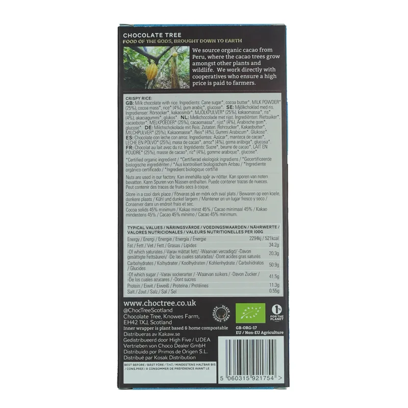 Chocolate Tree - Crispy rice BOP