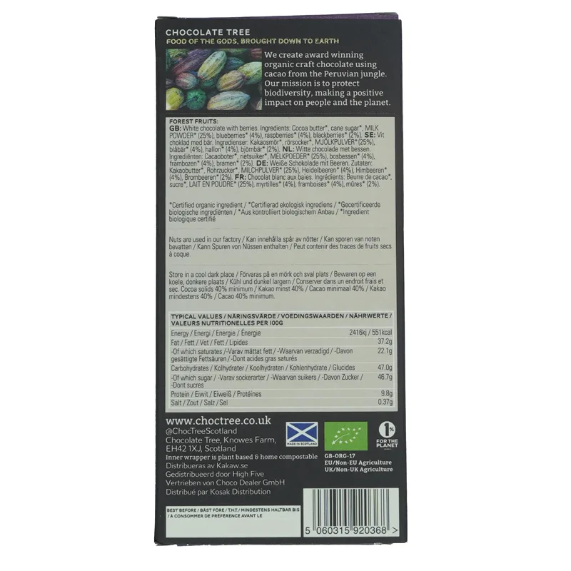 Chocolate Tree - Forest Fruits BOP