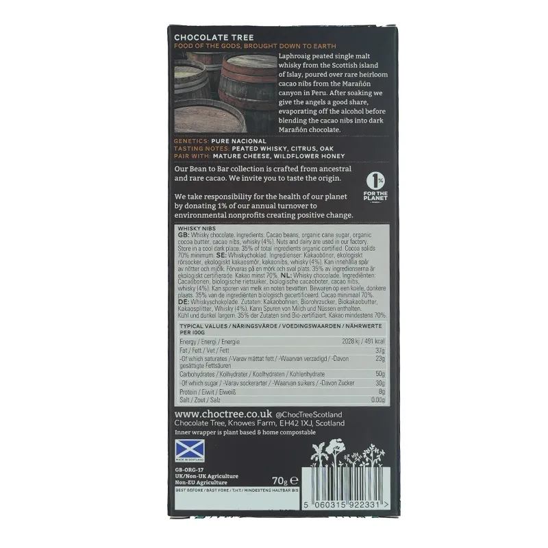 Chocolate Tree - Whisky Nibs BOP