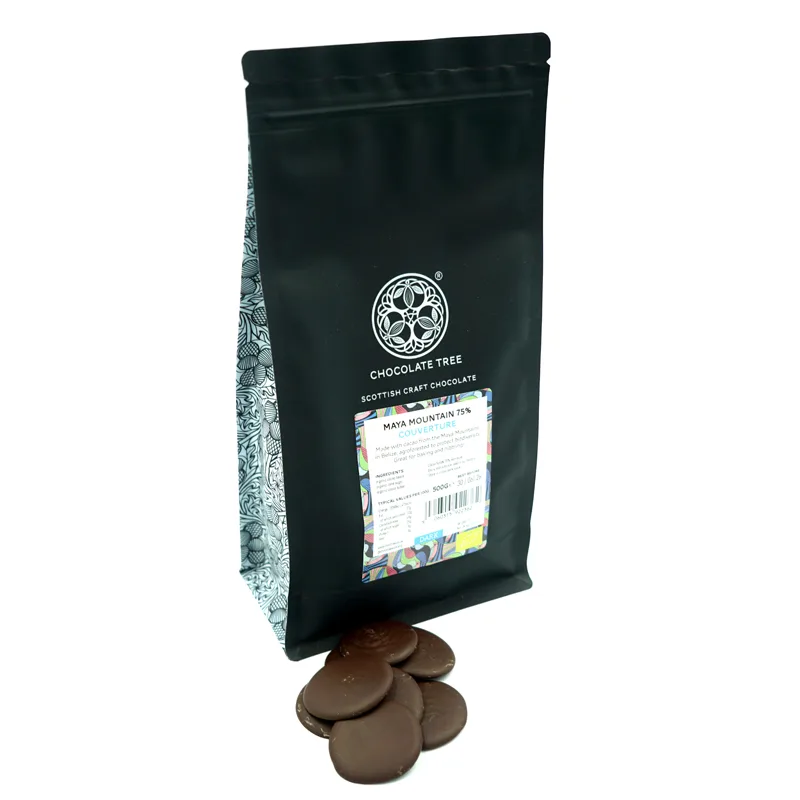 Chocolate Tree - Belize Maya Mountain buttons