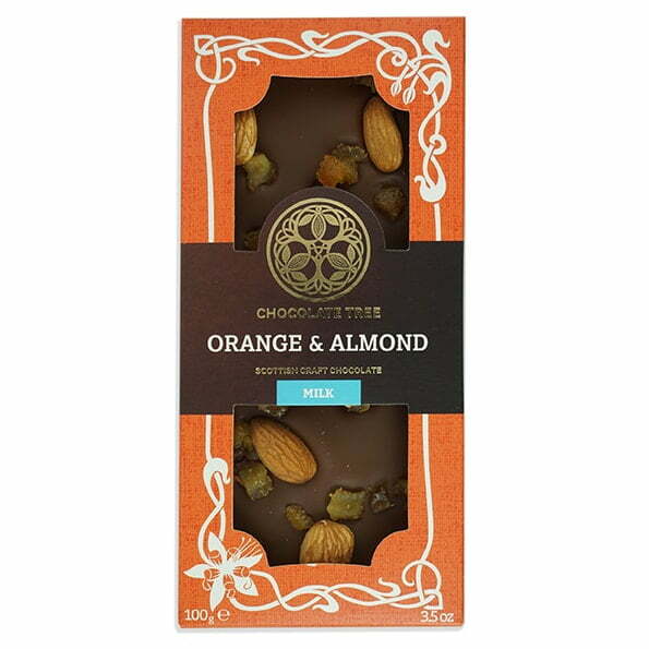Orange & Almond Chocolate Tree