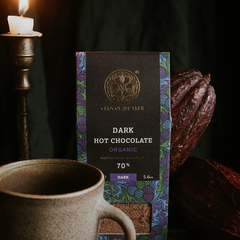 Chocolate Tree - dark hot choc with cup