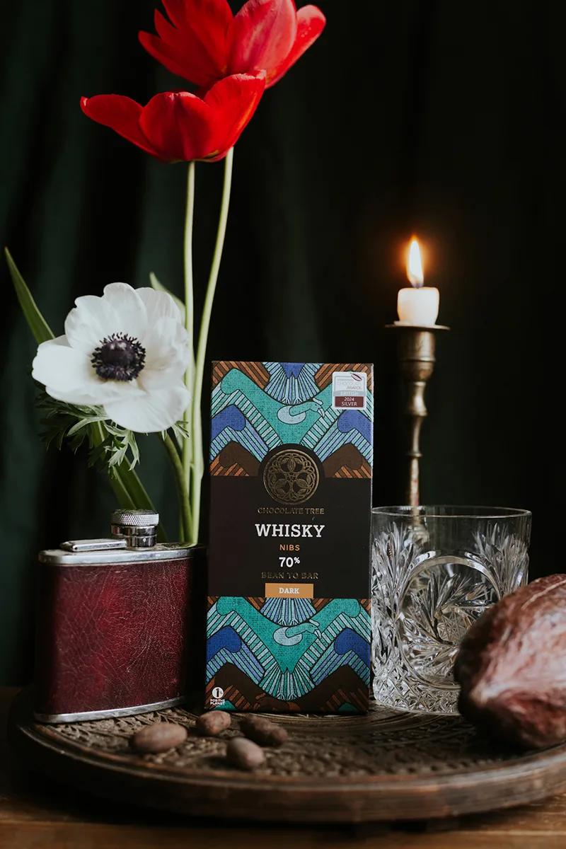 Chocolate Tree - Whisky Nibs with poppy