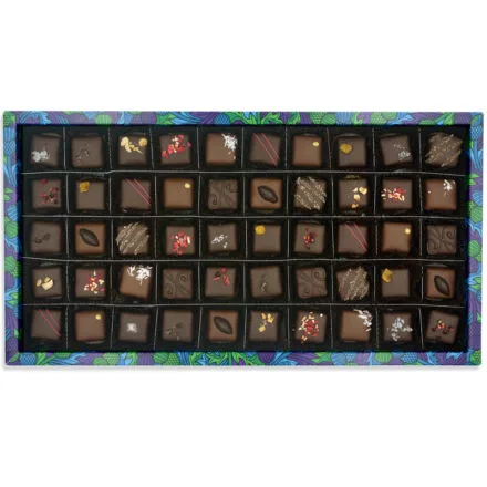 Box of 50 chocolates