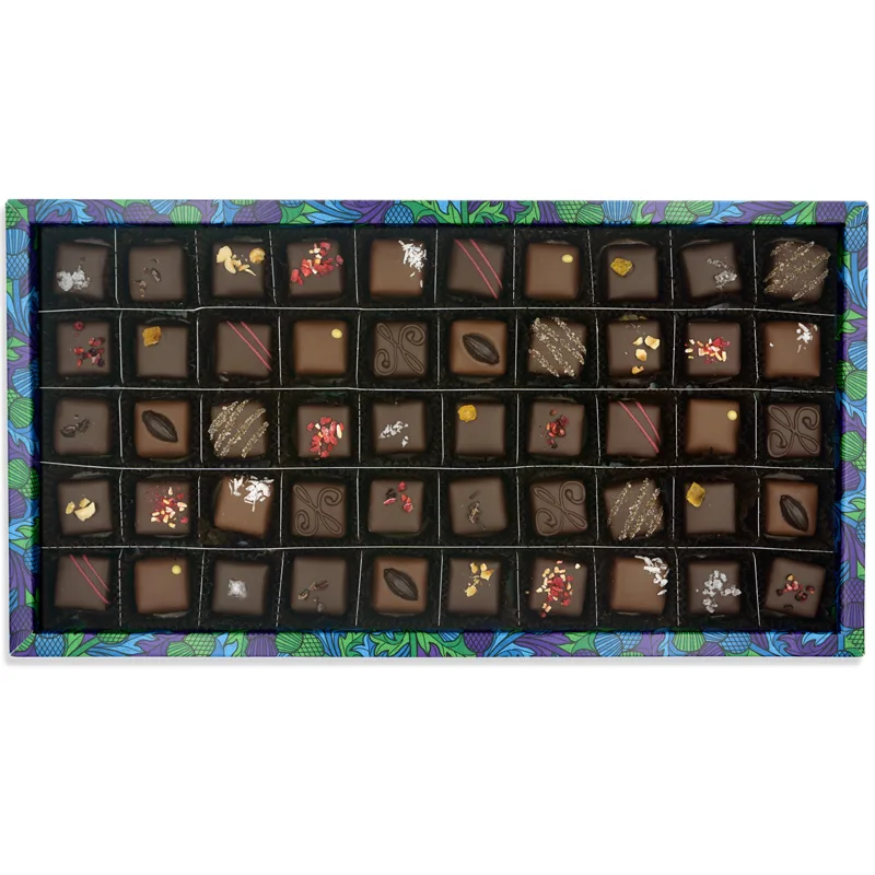 Box of 50 chocolates