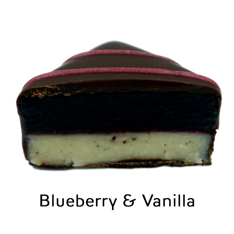 Chocolate tree - blueberry vanilla half