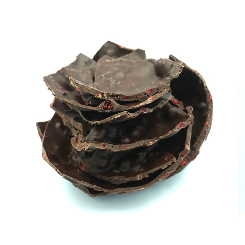 Nordic Berries Dark (Vegan) Chocolate Egg - Image 3