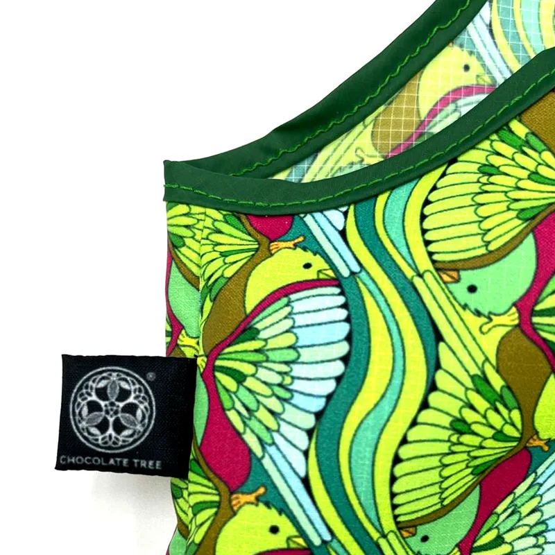 Chocolate Tree - Shopping bag tag Quetzal