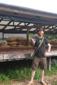 ali at maya mountain cacao