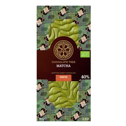 Matcha chocolate bar