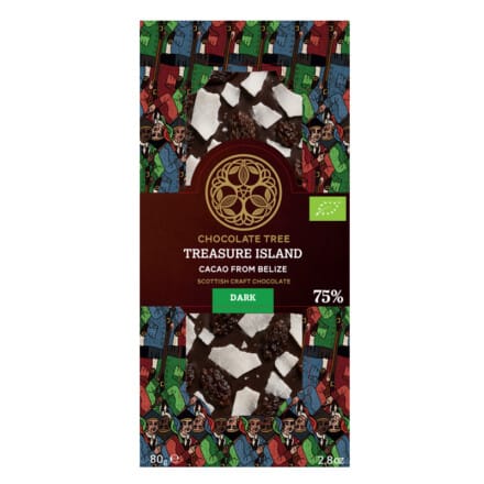 Treasure island chocolate bar