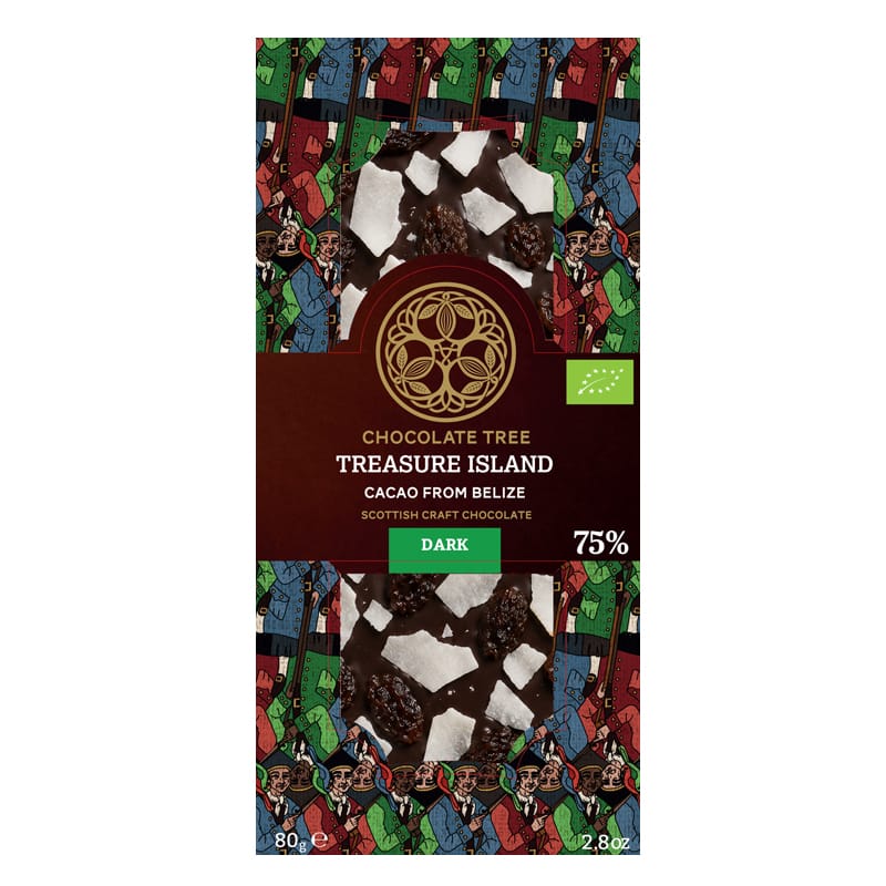 Treasure island chocolate bar